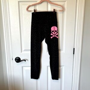 Lululemon Soulcycle Leggings w/skull